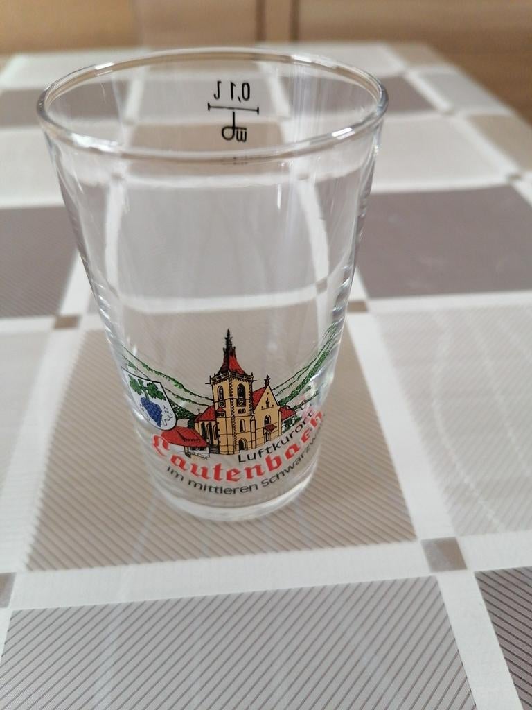 4 kleine Duitse glaasjes, Verzamelen, Ophalen of Verzenden, Zo goed als nieuw