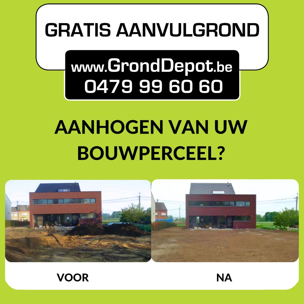 GRATIS Aanvulgrond/Opvulgrond, Tuin en Terras, Aarde en Mest, Ophalen of Verzenden