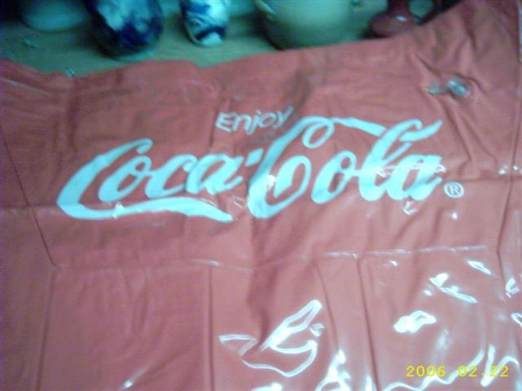 Coca Cola lucht matras, Ophalen of Verzenden, Nieuw, Gebruiksvoorwerp