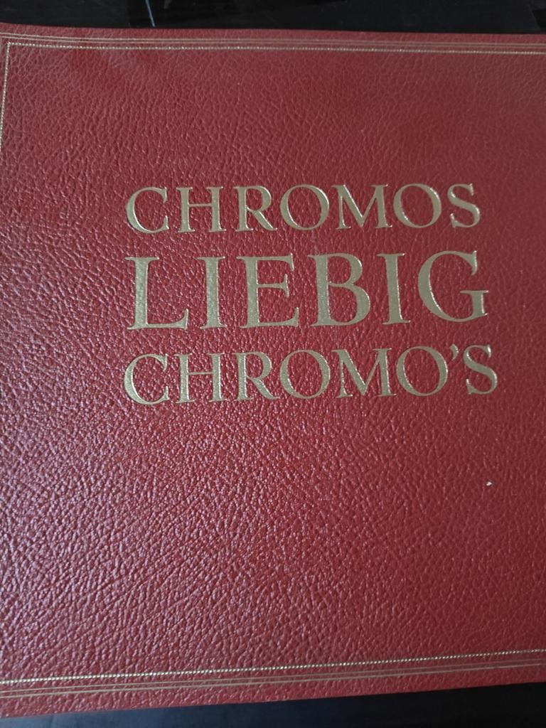 Liebig Chromo volledig album (ROOD) - gratis verzending !, Envoi, Utilisé, Album d'images