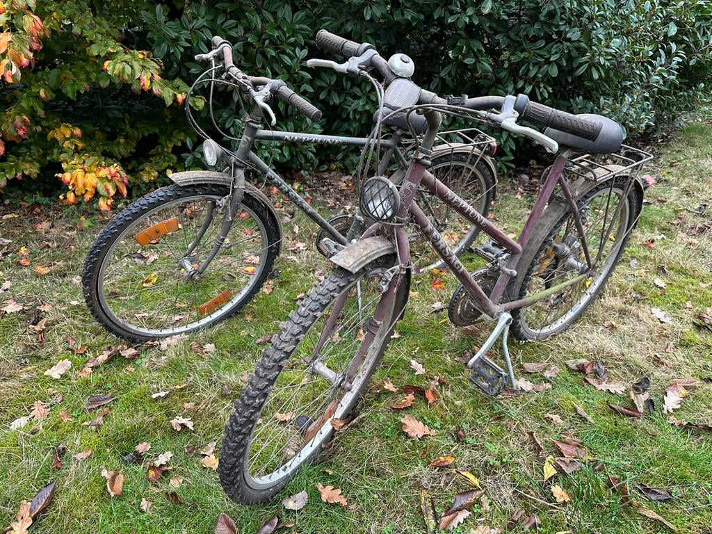 Twee vintage opknapper-fietsen – leuk project!, Fietsen en Brommers, Fietsen | Jongens, Zo goed als nieuw, Versnellingen, Ophalen