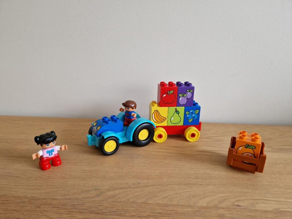 duplo 10615 eerste tractor fruit, Kinderen en Baby's, Ophalen, Zo goed als nieuw, Complete set, Duplo