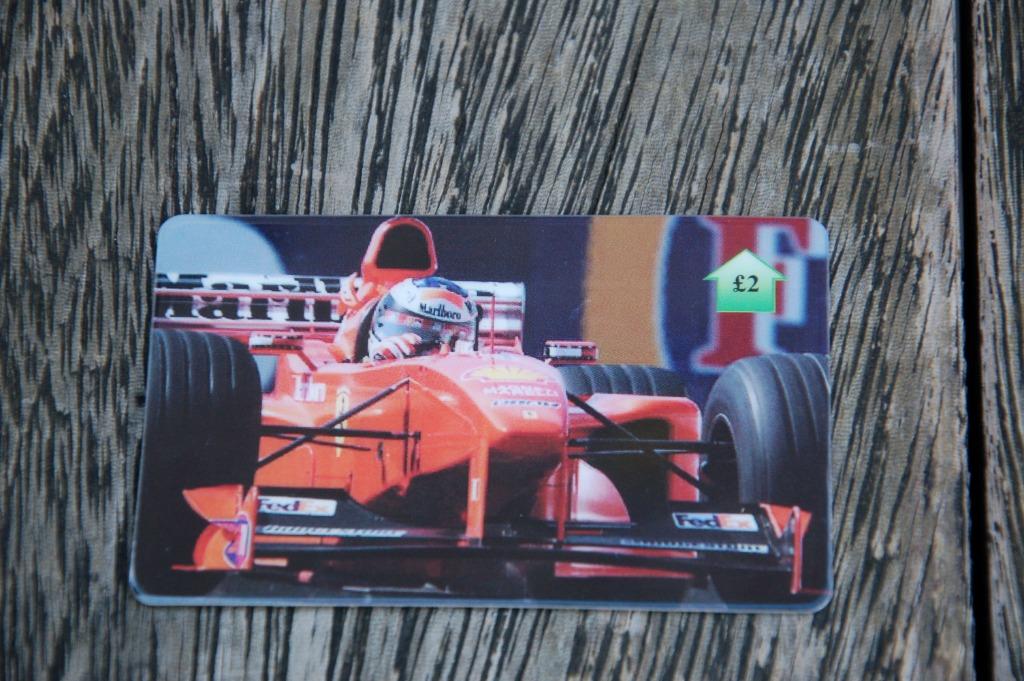 Telefoonkaart - Prepaid Card UK - Michael Schumacher., Verzamelen, Ophalen of Verzenden