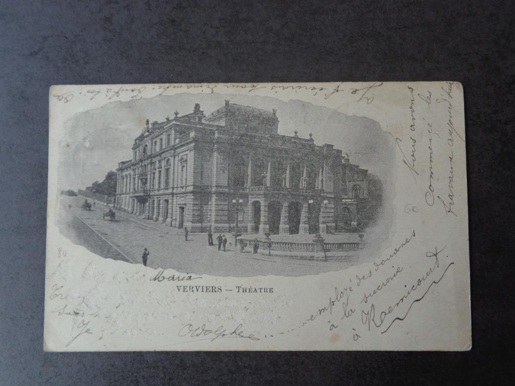 1 très ancienne carte postale de Verviers, Collections, Cartes postales | Belgique, Enlèvement
