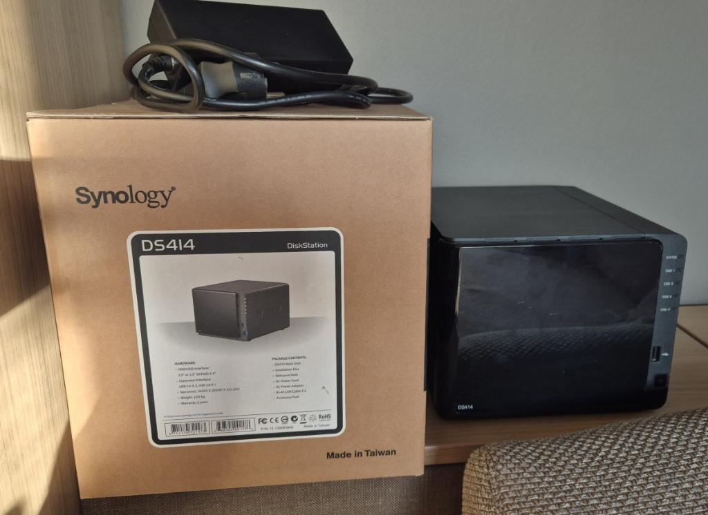 Synology DS414 NAS, Enlèvement ou Envoi, Utilisé