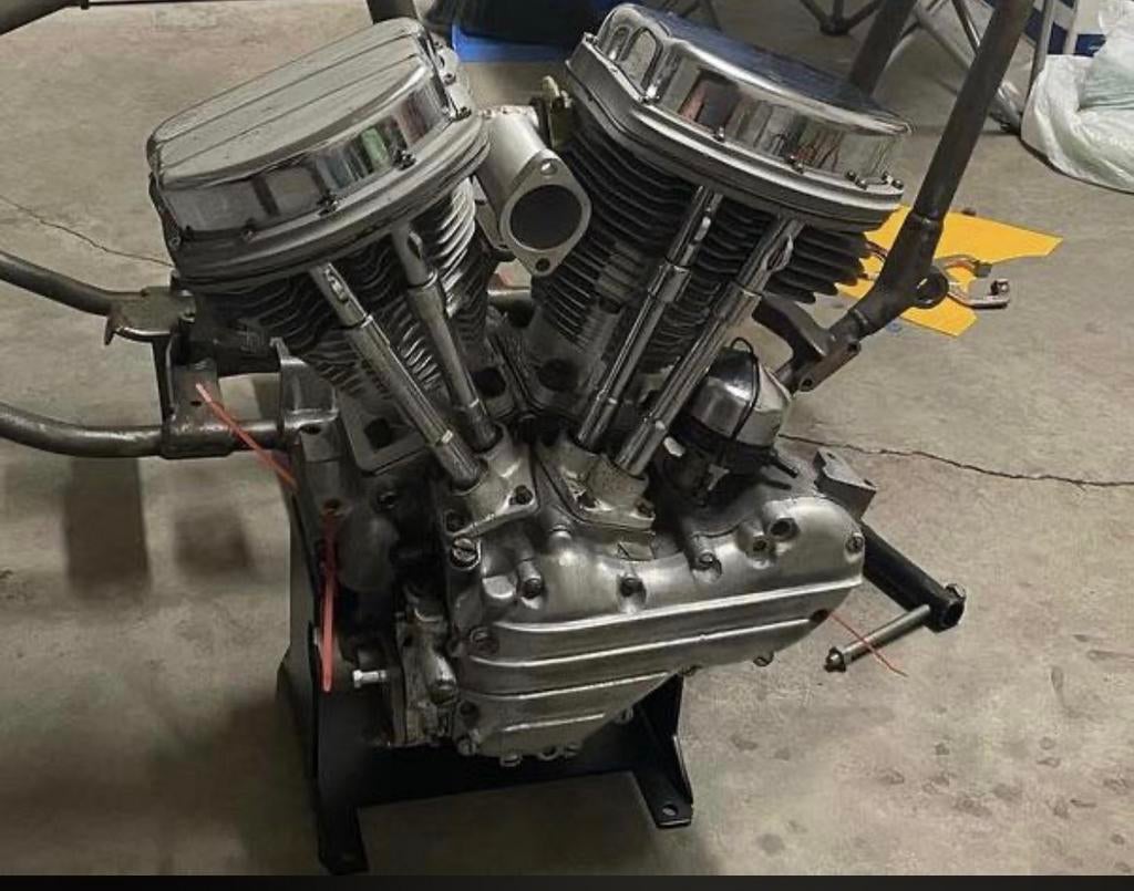 Zoek Harley blok motor, Enlèvement