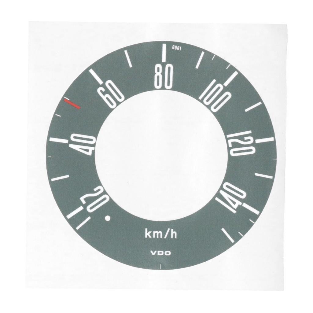 VW-ombouwsticker MPH - KM Bay window bus 1968 - 1973 T2a, Ophalen of Verzenden, Nieuw