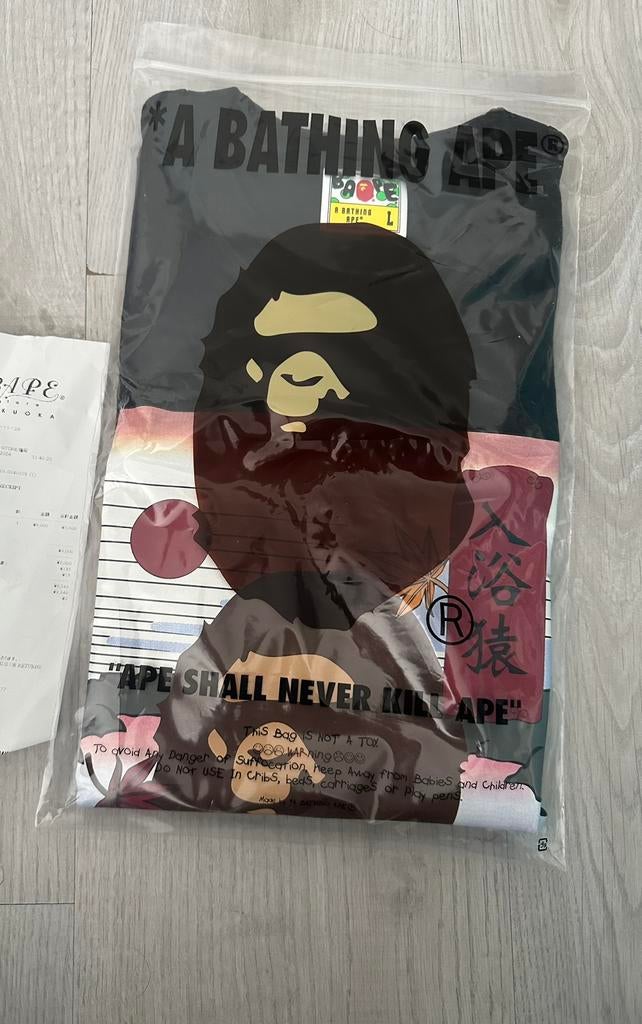 Bape T shirt origineel, Kleding | Heren, Ophalen, Nieuw, Bape