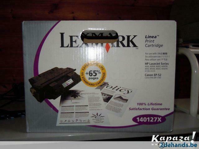toner  HP4000 - 4050 Lexmark140127X, Ophalen of Verzenden, Toner
