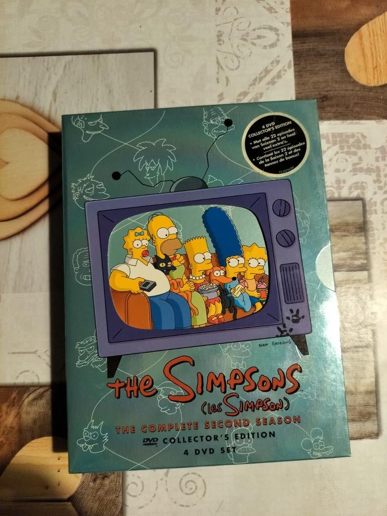 The Simpsons seizoen 2 DVD box, Ophalen