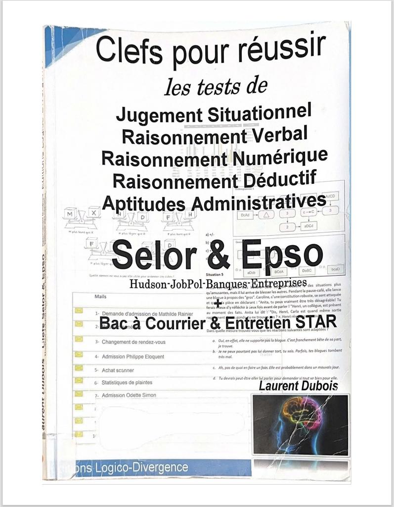 Selor & Epso - Raisonnement numérique (PDF), Autres sujets/thèmes, Laurent Dubois