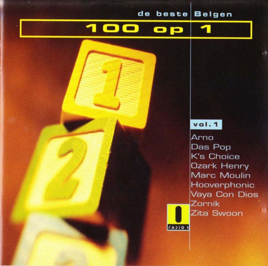 100 Op 1 - De Beste Belgen Vol. 1 (CD), Cd's en Dvd's, Ophalen of Verzenden, Zo goed als nieuw