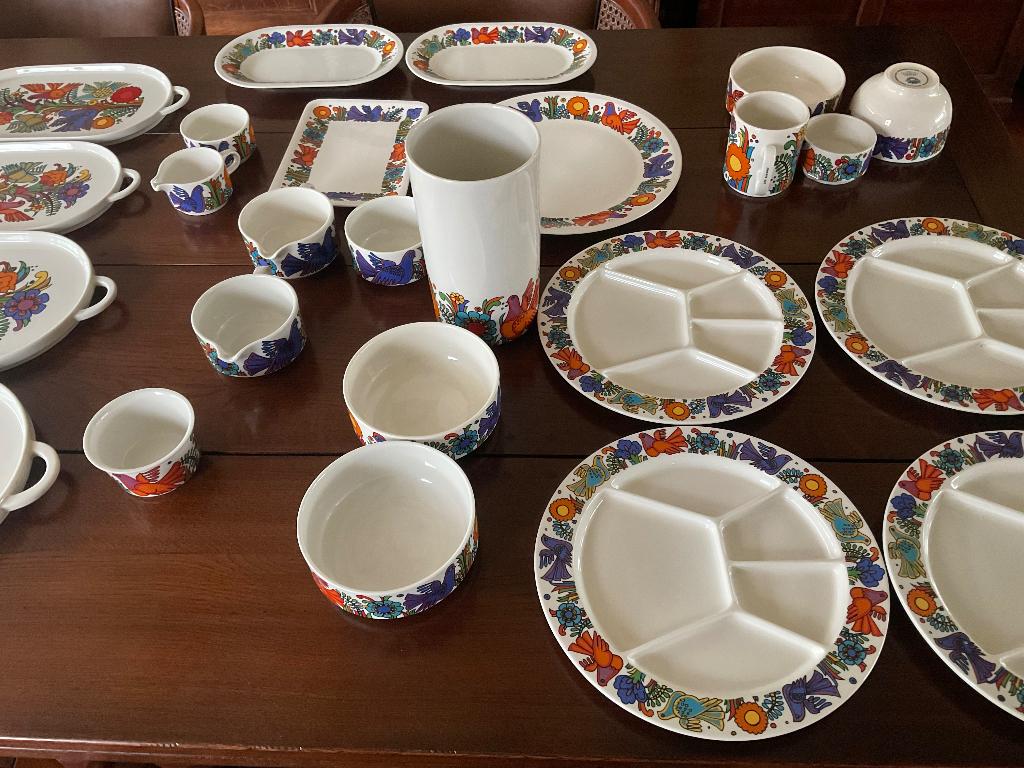 Villeroy&Boch vintage design ACAPULCO servies, Huis en Inrichting, Keuken | Servies, Compleet servies, Ophalen of Verzenden