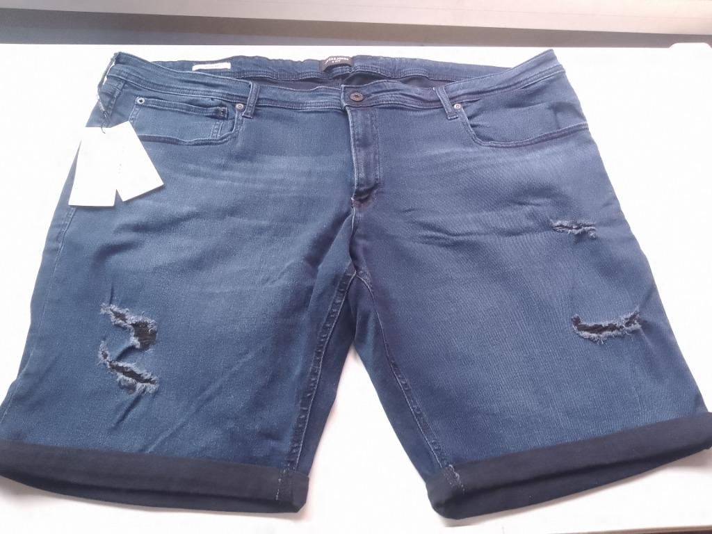 new jeansshort 3XL Jack&jones (35€) superstretch 50% maat 50, Kleding | Heren, Grote Maten, Blauw, Nieuw, Ophalen of Verzenden