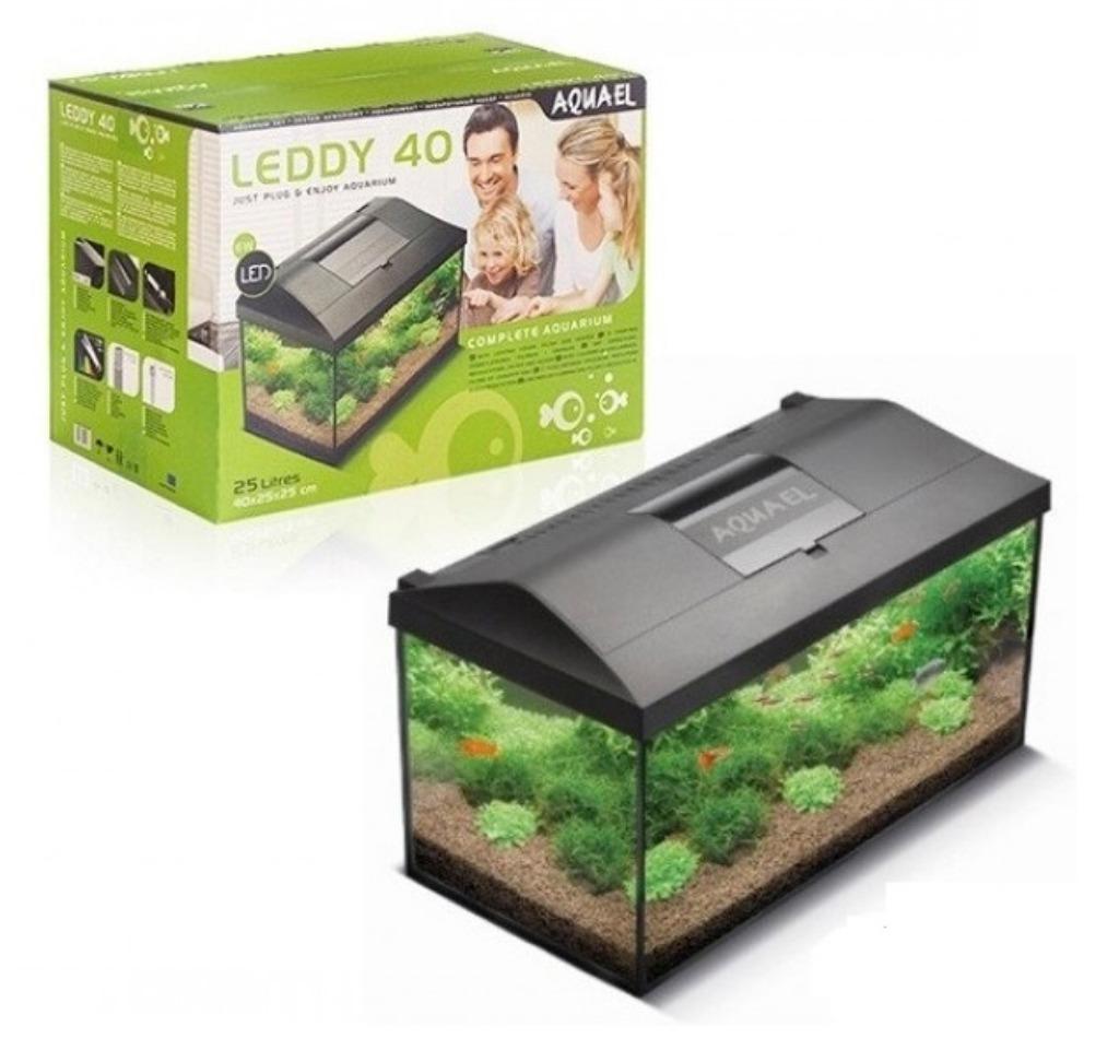 Set d'aquarium Aquael Leddy 25 l, Animaux & Accessoires, Poissons | Aquariums & Accessoires, Neuf, Aquarium vide, Enlèvement