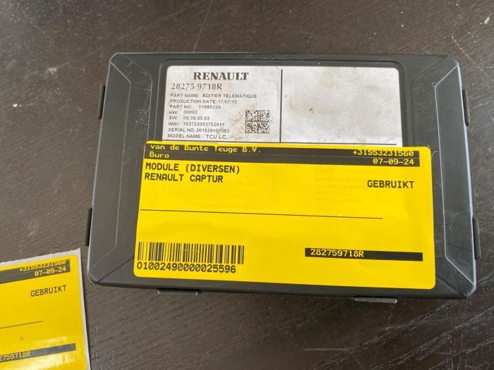 Module (diversen) van een Renault Captur, Gebruikt, -, Renault, -