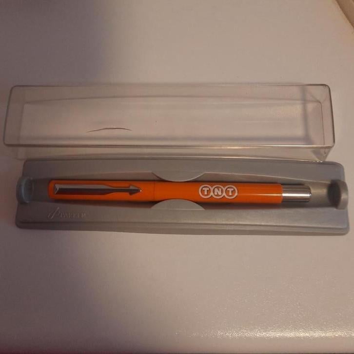 ROLLERBALL PARKER VECTOR *PUB. TNT *NEW*MIB*, Collections, Stylos, Neuf, Fineliner, Parker, Avec boîte, Avec publicité, Enlèvement