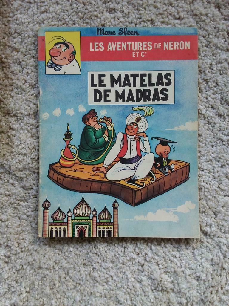 BD Néron Marc Van Sleen n08 Le matelas de Madras 1967, Livres, Enlèvement ou Envoi, Utilisé
