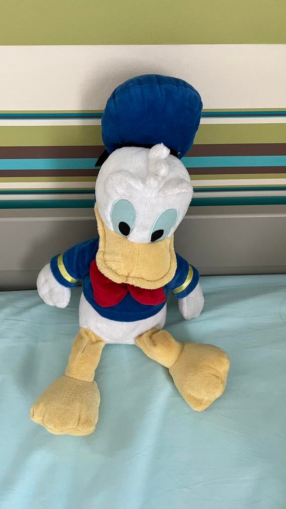 Knuffel Donald Duck 43cm, Kinderen en Baby's, Speelgoed | Knuffels en Pluche, Ophalen, Zo goed als nieuw