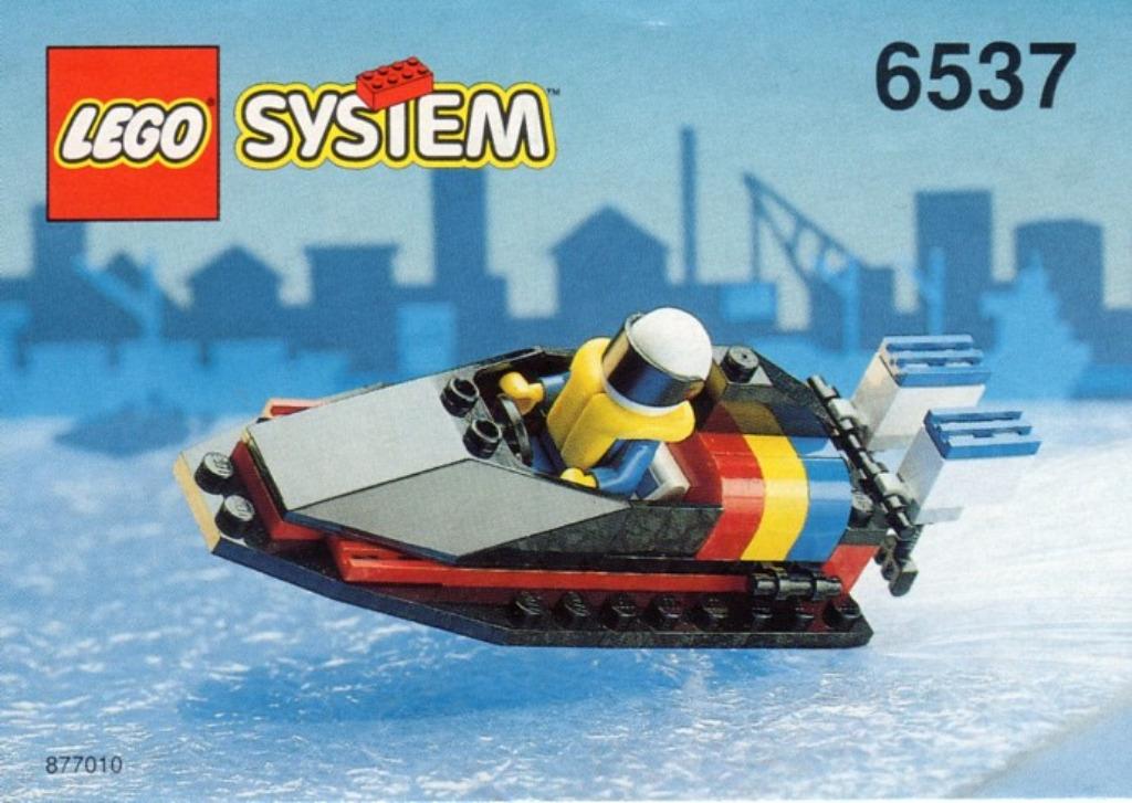 LEGO Classic Town Race boot 6537 Hydro Racer, Ophalen of Verzenden, Zo goed als nieuw, Complete set, Lego