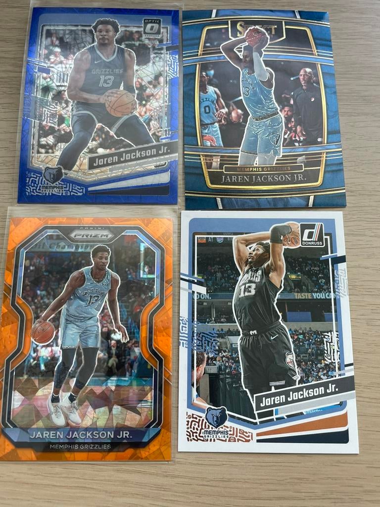 Cartes de Jaren Jackson Jr, Enlèvement ou Envoi, Neuf, Plusieurs autocollants