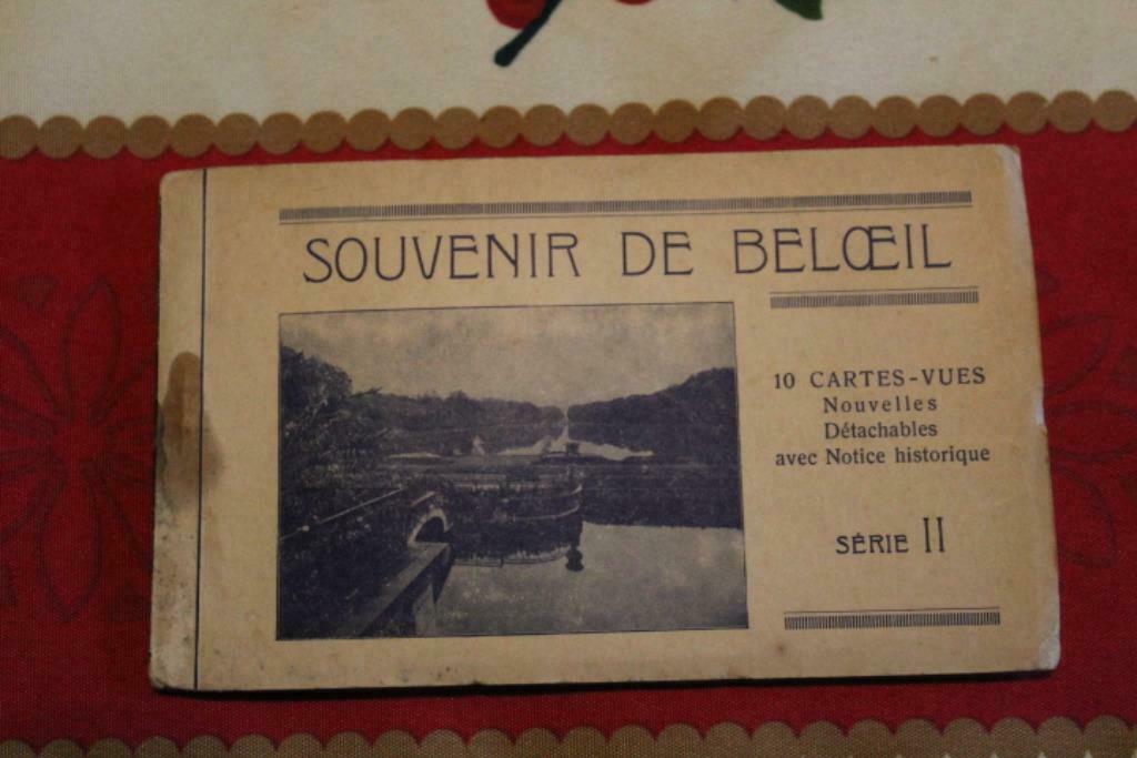 Souvenir de Beloeil Série II, Ophalen of Verzenden, Ongelopen