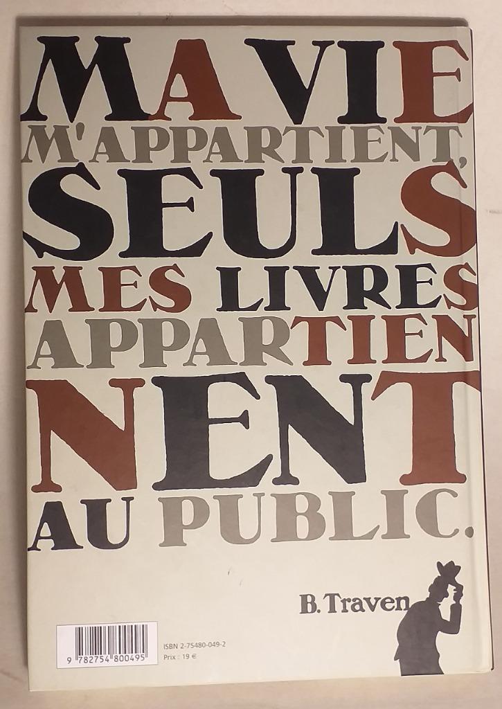 Graphic Novel: B. Traven: Portrait d'un anonyme secret, Boeken, Ophalen of Verzenden