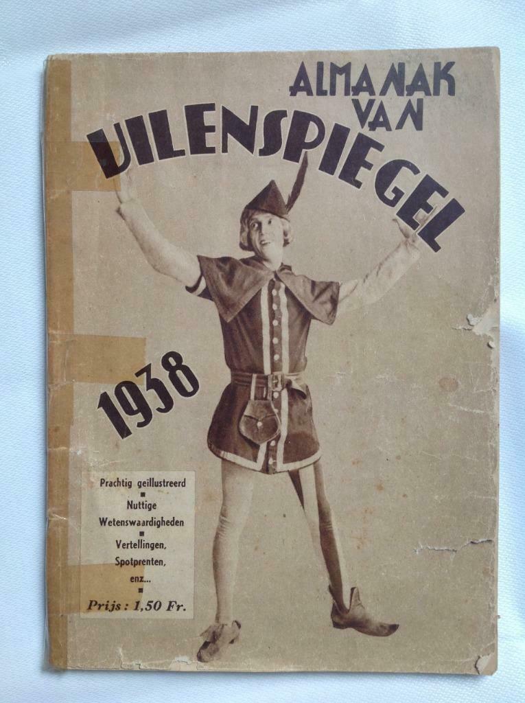 Almanak van Uilenspiegel - 1938/Drukkerij Het Laatste Nieuws, Eén stripboek, Ophalen of Verzenden, Gelezen