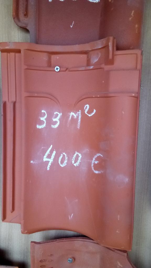 Tuiles nouvelles - lots de 3 à 33 m² (exemples cfr liste), Doe-het-zelf en Bouw, Ophalen, Nieuw, Grijs, Dakpannen