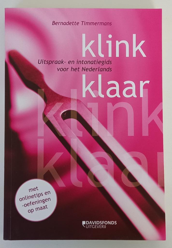 Klinkklaar, guide de prononciation et d'intonation pour le n, Néerlandais, Autres niveaux, Comme neuf, Bernadette Timmermans