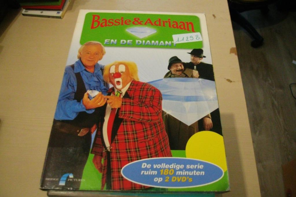 bassie & adriaan  2 disc, Cd's en Dvd's, Dvd's | Kinderen en Jeugd, Ophalen of Verzenden, Boxset