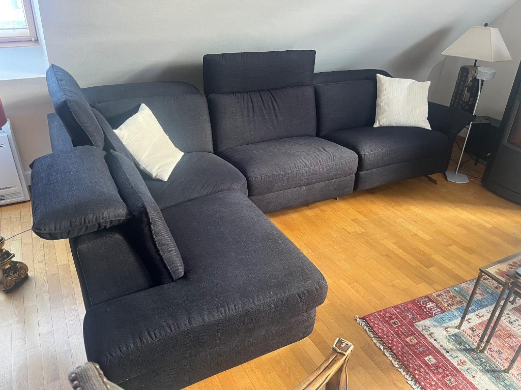 Divan neuf - superbe affaire, Ophalen, Minder dan 75 cm, Hoekbank, Stof