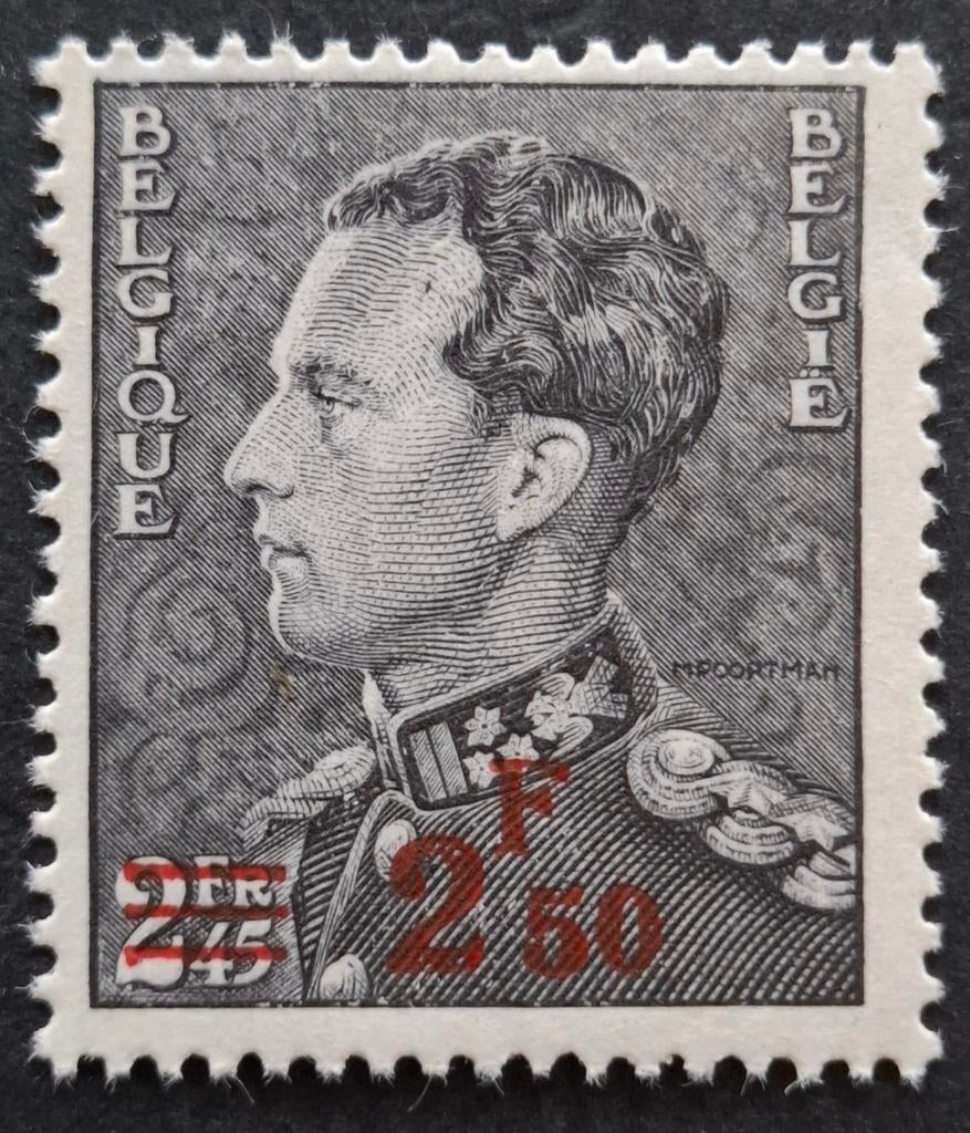 Belgique : COB 478 ** Poortman 1938., Sans timbre, Neuf, Enlèvement ou Envoi, Non oblitéré