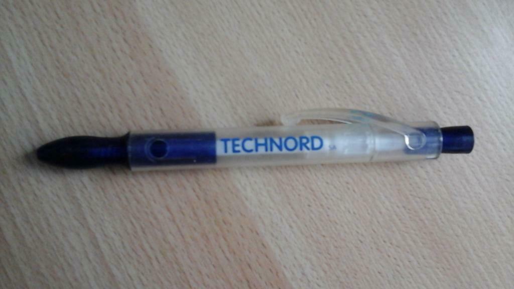 bic "Technord" Tournai, Enlèvement ou Envoi, Comme neuf, Stylo à bille, Avec publicité