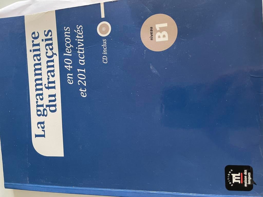 La grammaire du français en 40 leçons et 201 activités, Enlèvement, Comme neuf