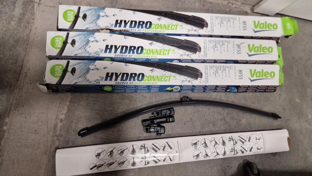 3 pieces Valeo HF55 neuf Essuie glace 550 mm, Autos : Pièces & Accessoires, Vitres & Accessoires, Alfa Romeo, Audi, BMW, Fiat