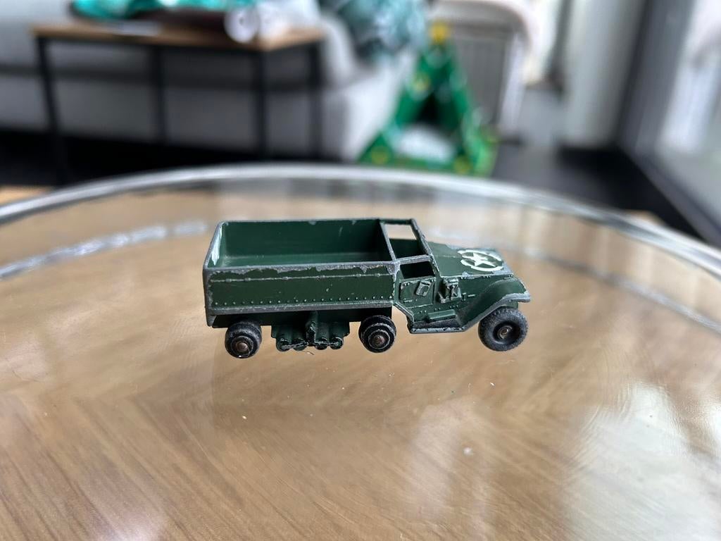 Matchbox Lesney M3 Halftrack Personnel Carrier nr 49-A 1958, Ophalen of Verzenden