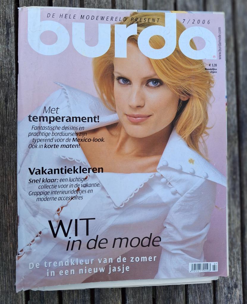 15x Burda tijdschrift, Hobby & Loisirs créatifs, Patrons de vêtements, Femme, Burda, Enlèvement ou Envoi