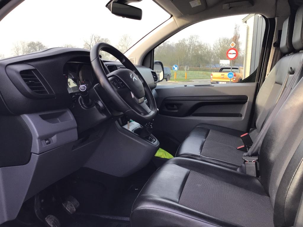 citroen jumpy l3 120pk 2020 73000km full/option 18950e ex, Euro 6, Entreprise, Boîte manuelle, Noir