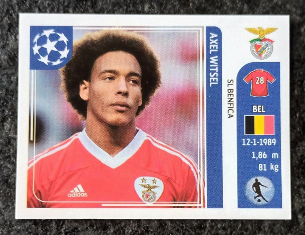 PANINI CHAMPIONS LEAGUE 2011-12 AXEL WITSEL, Enlèvement ou Envoi