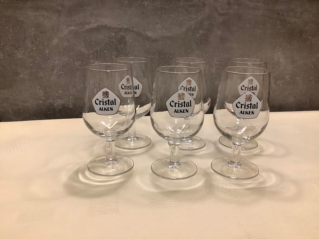 Cristal Alken glazen, Collections, Verres & Petits Verres, Enlèvement ou Envoi, Comme neuf