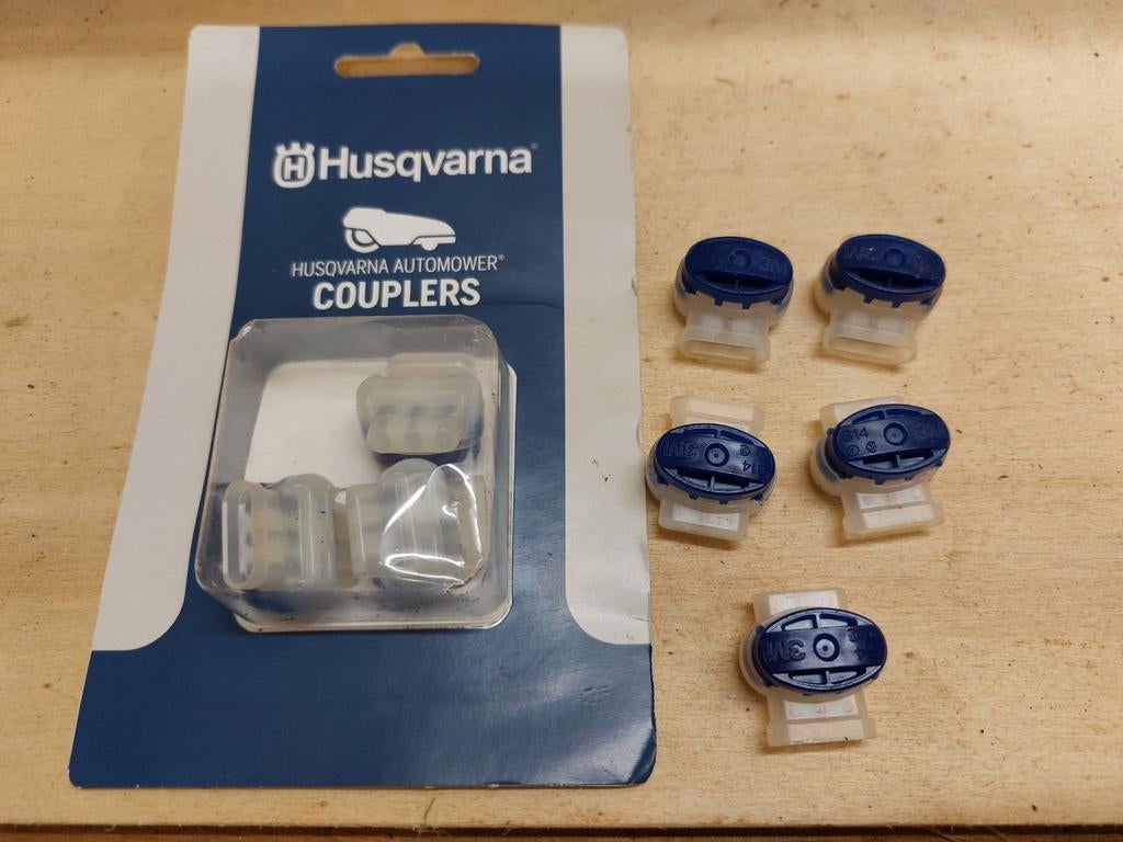 Husqvarna verbindingsklemmen voor perimeterdraad, Tuin en Terras, Ophalen, Nieuw