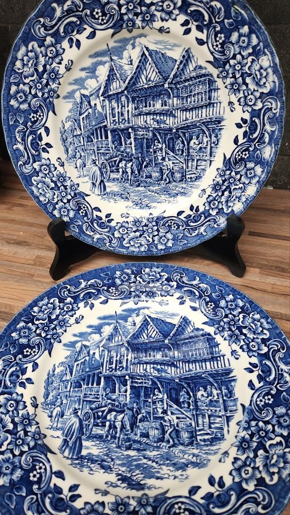 2 borden Royal Tudor Ware, Ophalen