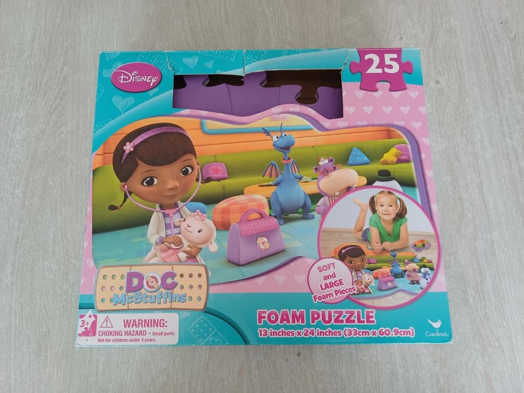 Vloerpuzzel, Kinderen en Baby's, Ophalen of Verzenden, Gebruikt