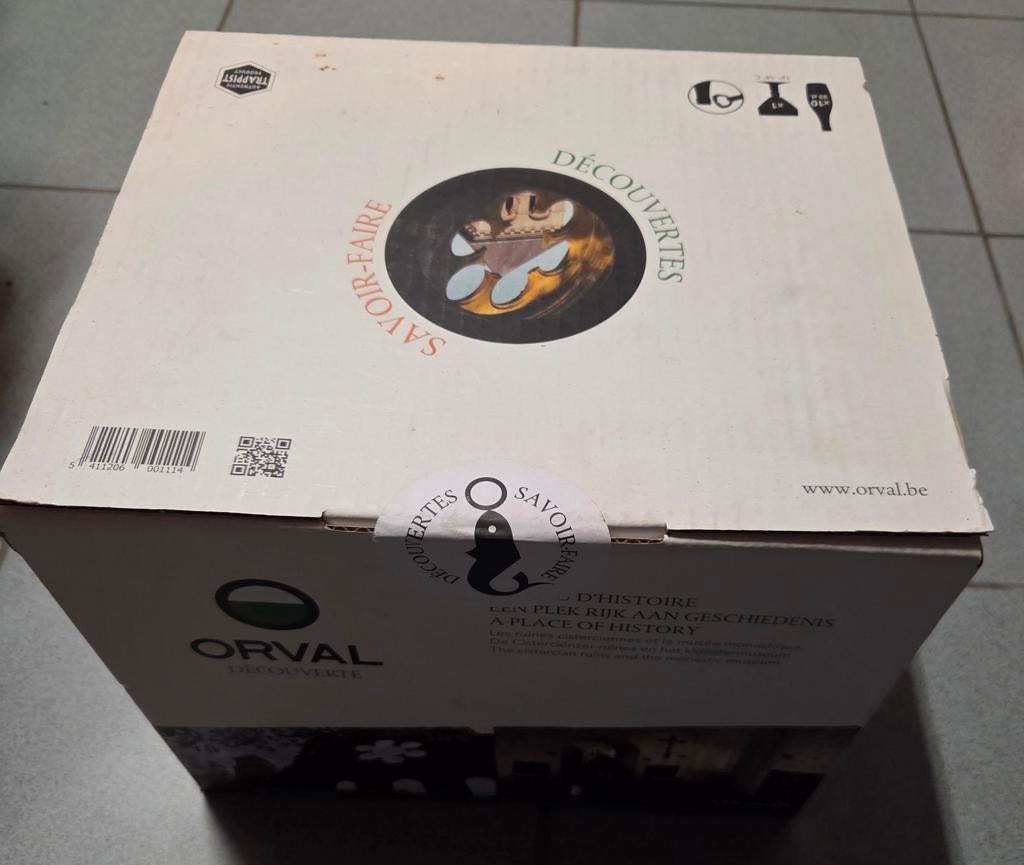Orval verpakkingen van 10 flessen plus 1 glas, Ophalen, Zo goed als nieuw, Flesje(s)