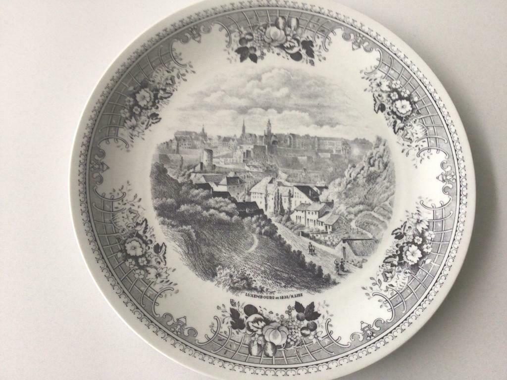 Assiette décorative en porcelaine Villeroy  Boch, Enlèvement