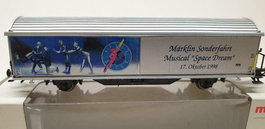 Marklin 84735.98"SPACE DREAM MUSICAL SONDERFAHRT '98" (#157), Gelijkstroom of Wisselstroom, Wagon, Ophalen of Verzenden, Zo goed als nieuw