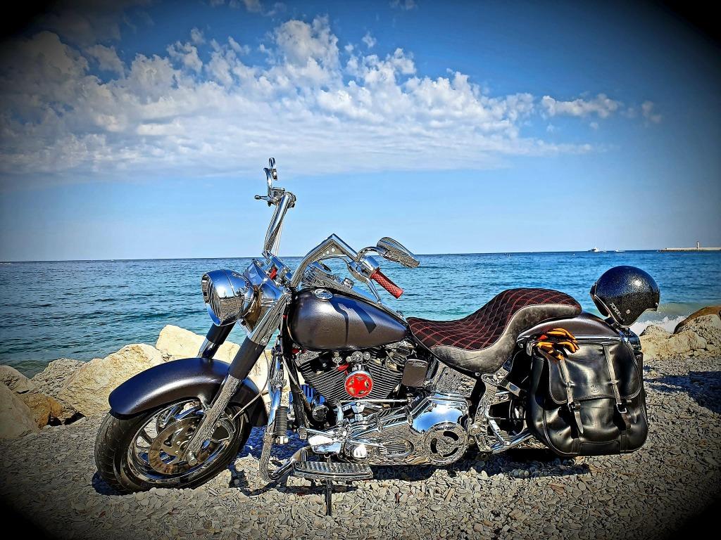 harley davidson Heritage Softail, Entreprise, Plus de 35 kW, 2 cylindres, Chopper