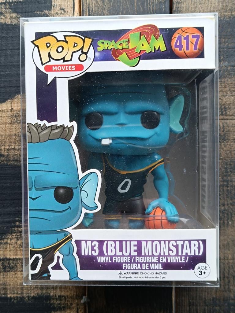 Funko pop ! Space Jam M3 Blue Monstar, Collections, Enlèvement ou Envoi, Neuf