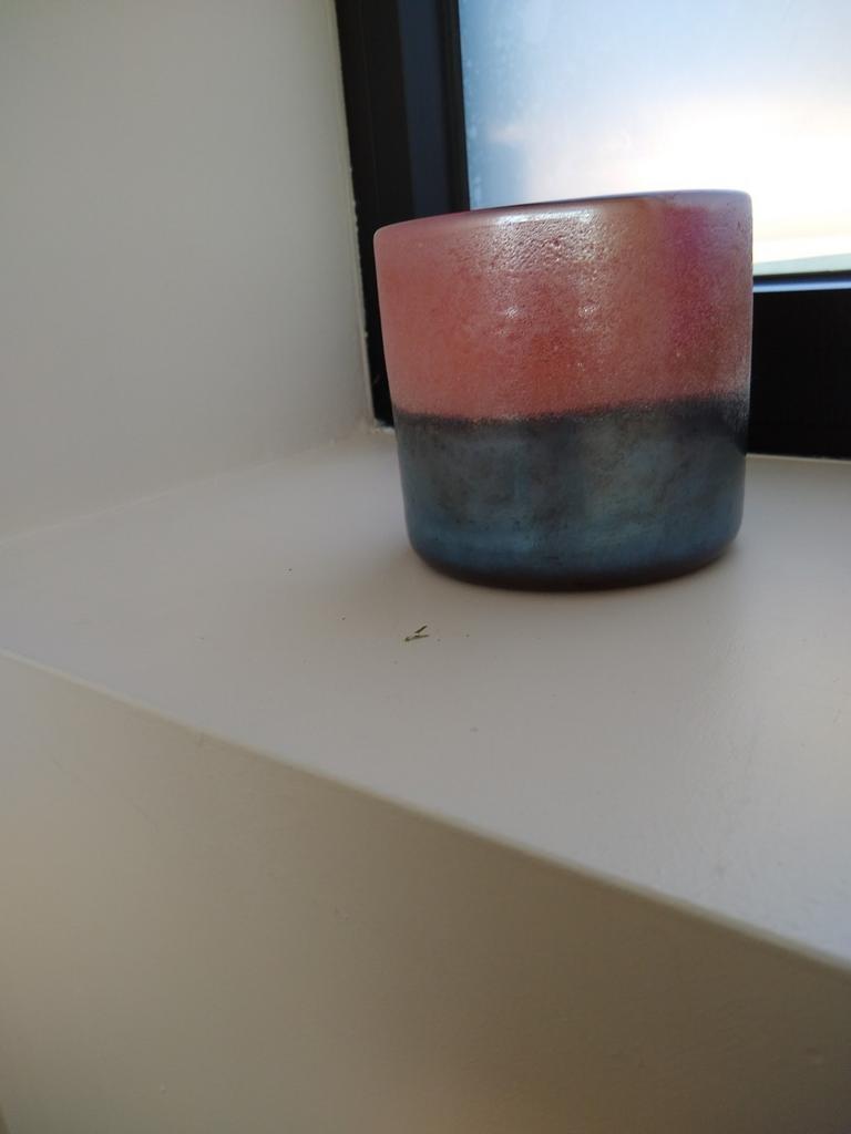 Klein bloempot rasteli met 2 kleuren, Ophalen of Verzenden, Nieuw